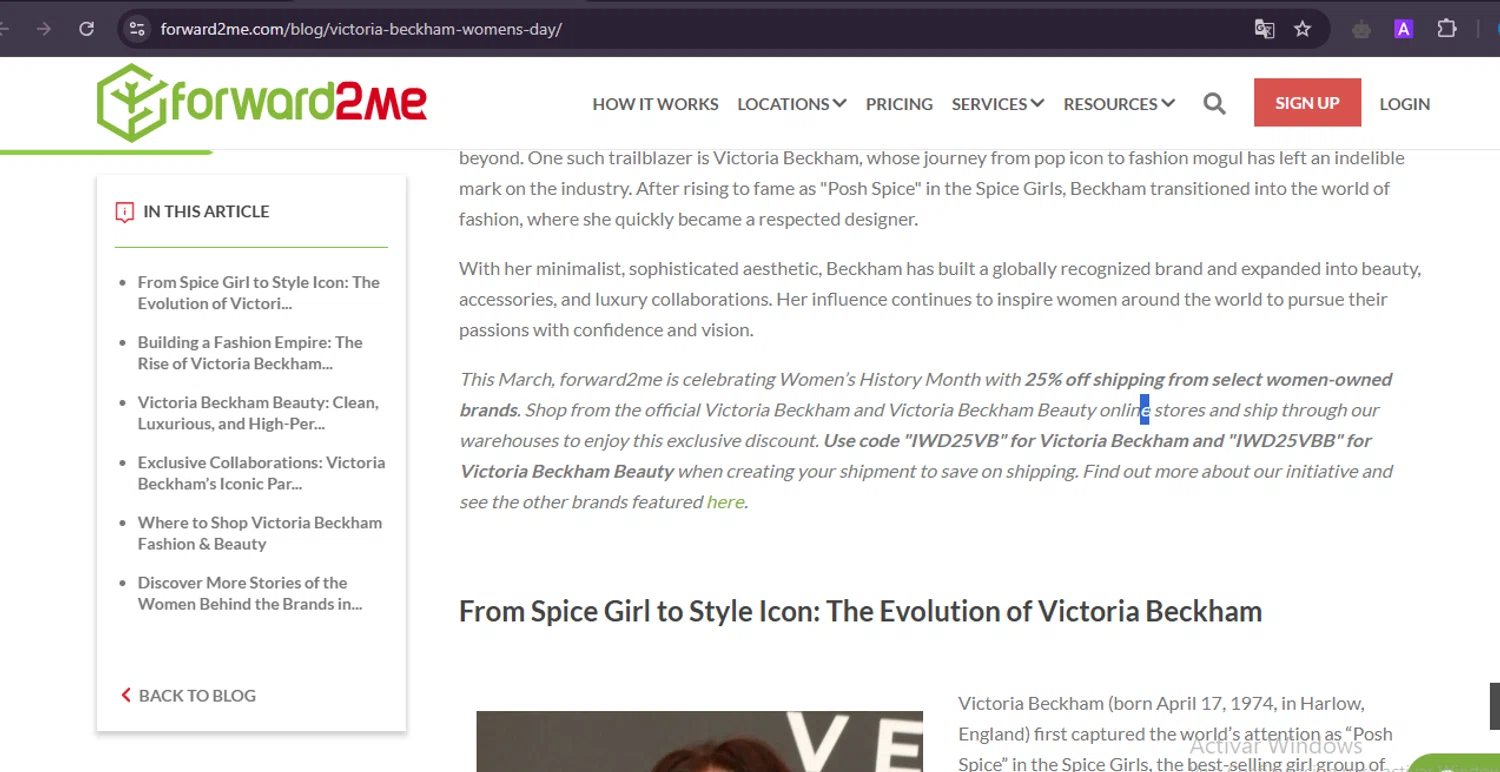 forward2me checkout page showing forward2me discount code box | Screenshot taken by SimplyCodes community member on Apr 11, 2025