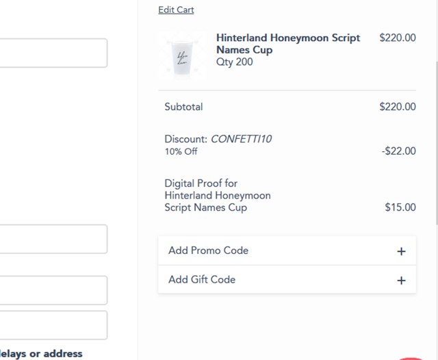ForYourParty checkout page showing ForYourParty promo code box | Screenshot taken by SimplyCodes community member on Jun 27, 2025