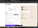 For Youth coupon verification screenshot