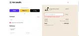 For Youth coupon verification screenshot