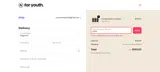 For Youth coupon verification screenshot