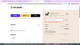 For Youth coupon verification screenshot