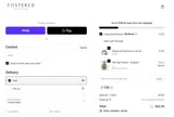Fostered Collection coupon verification screenshot