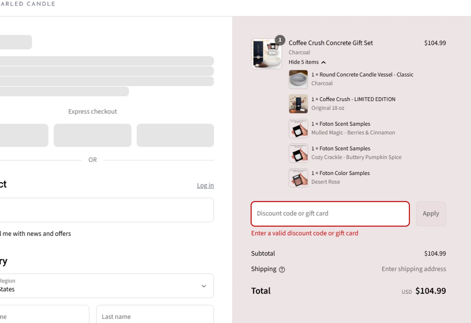FotonCandle promo code screenshot showing code HONEY10 applied at FotonCandle checkout page. Uploaded by SimplyCodes community member ITSO1676764508225 on Aug 22, 2025