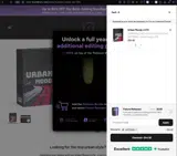 JUSTIN25 coupon verification screenshot