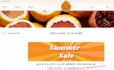 SUMMERSAVE5 coupon verification screenshot