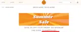 SUMMERSAVE5 coupon verification screenshot