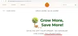 FALLPLANTING5 coupon verification screenshot