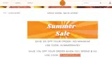 SUMMERSAVE10 coupon verification screenshot