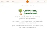 FALLPLANTING5 coupon verification screenshot