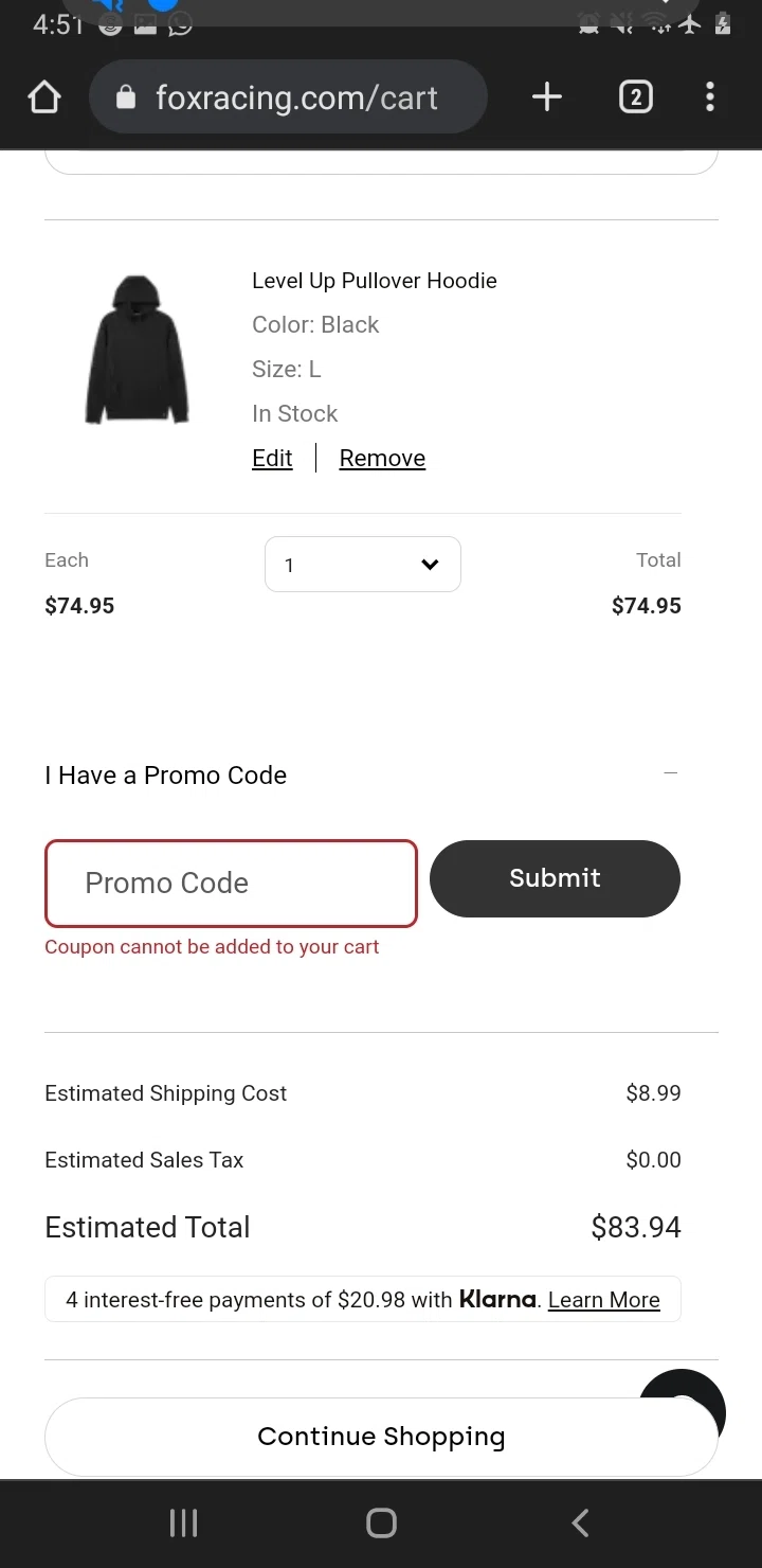 Fox Racing Promo Codes 10 Off September 2024