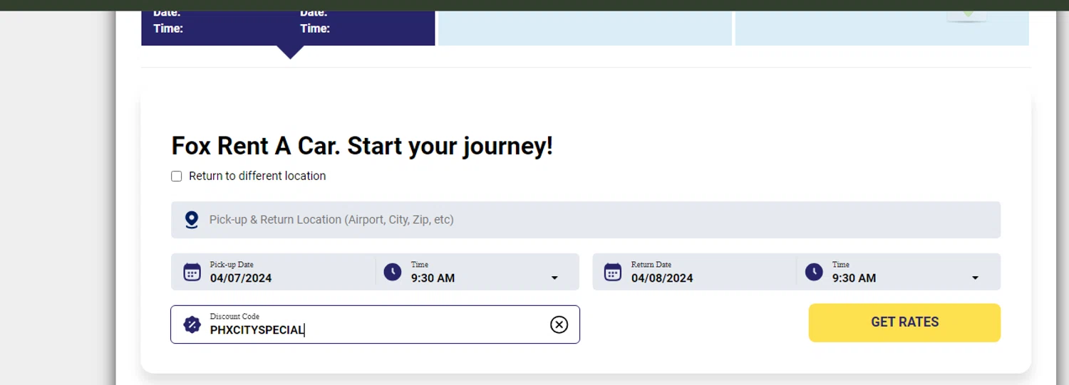 Fox Rent A Car Promo Codes 15 Off June 2024