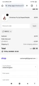 Foxyavenue coupon verification screenshot