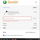WELCOME20 coupon verification screenshot