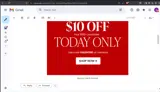 VALENTINE coupon verification screenshot