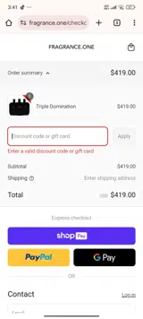 POWERUSA coupon verification screenshot