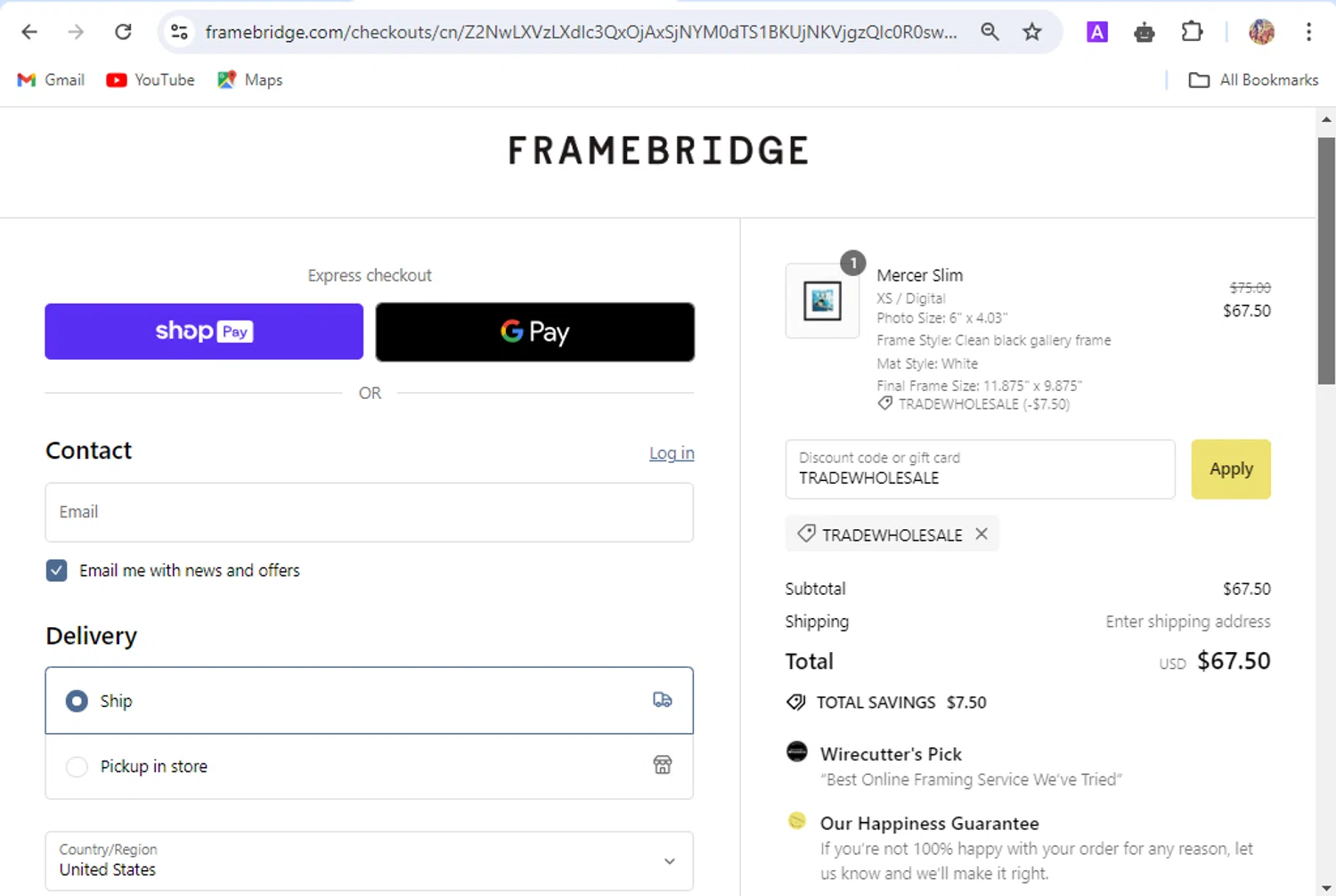 Framebridge Promo Codes 10 Off October 2024