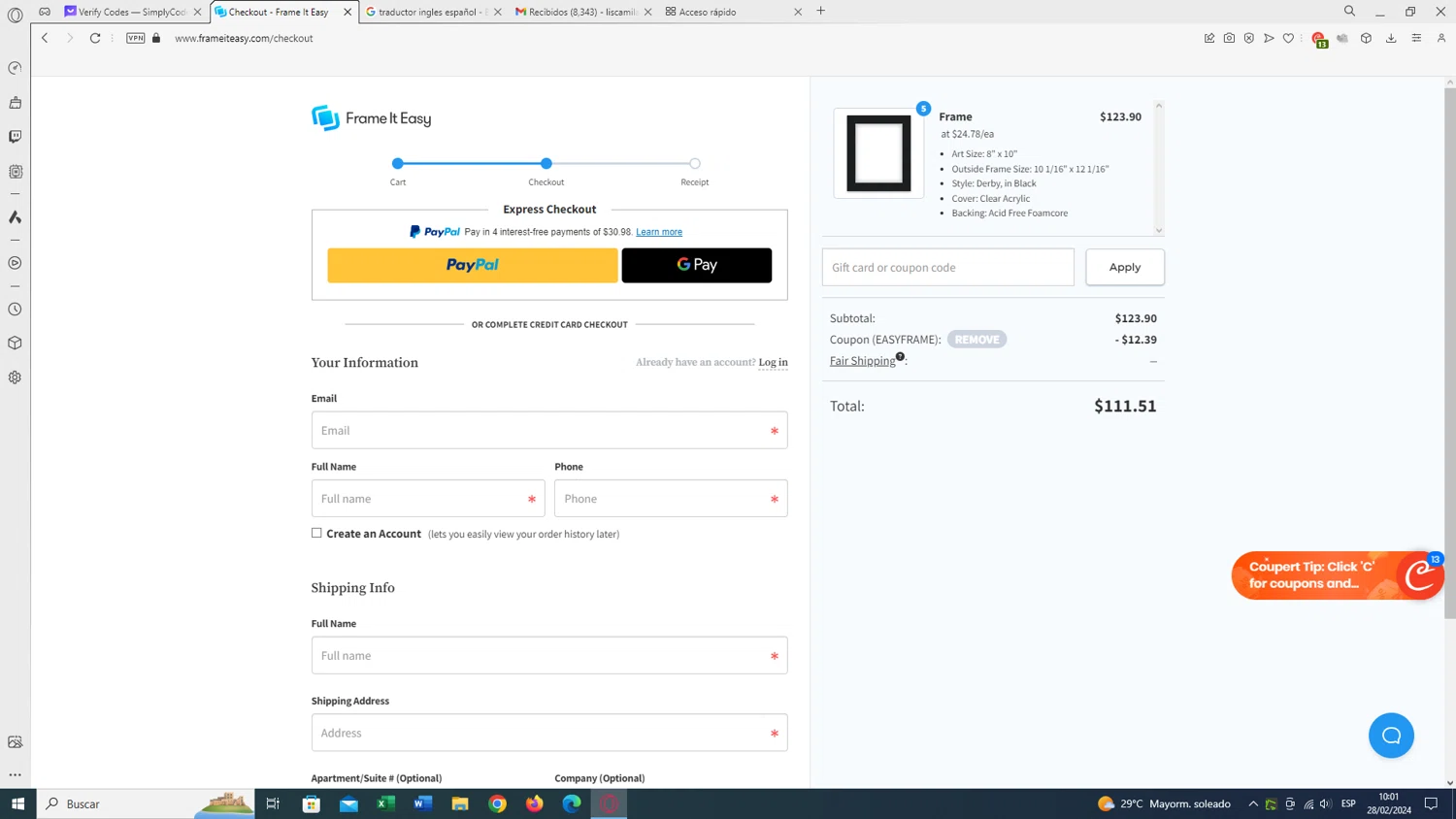 Frame It Easy Coupons 10 Off Coupon Codes in August 2024 SimplyCodes
