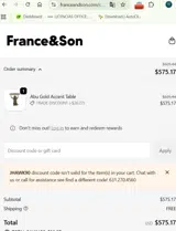 JHAWK90 coupon verification screenshot