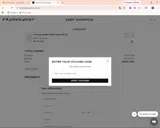 FRANKIE10 coupon verification screenshot