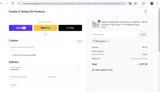 WELCOME10 coupon verification screenshot