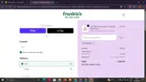 Frankie's on the Park coupon verification screenshot