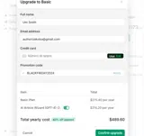 BLACKFRIDAY2024 coupon verification screenshot