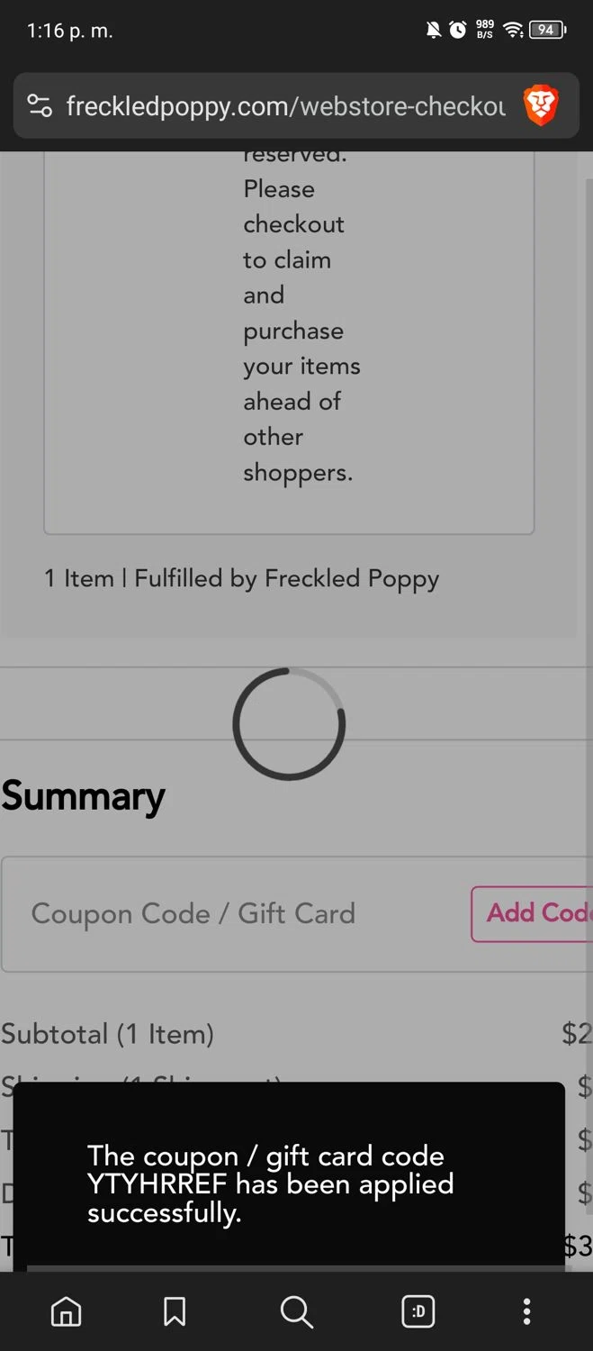 Freckled Poppy Coupon Codes 15 Off September 2024