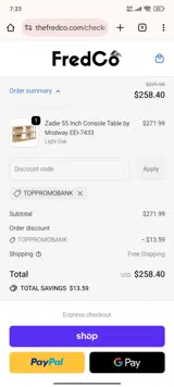 toppromobank coupon verification screenshot