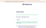 Free2move coupon verification screenshot