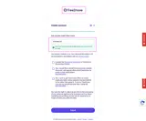 Free2move coupon verification screenshot