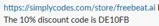 Freebeat AI coupon verification screenshot