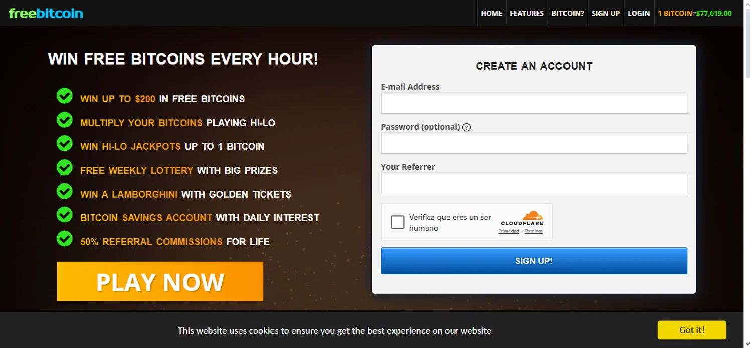 FreeBitco.in promo code screenshot showing code 8905122 applied at FreeBitco.in checkout page. Uploaded by SimplyCodes community member Caritafeliz on Apr 8, 2025