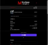 Freedom Strength Co coupon verification screenshot