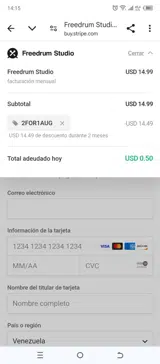 2FOR1AUG coupon verification screenshot