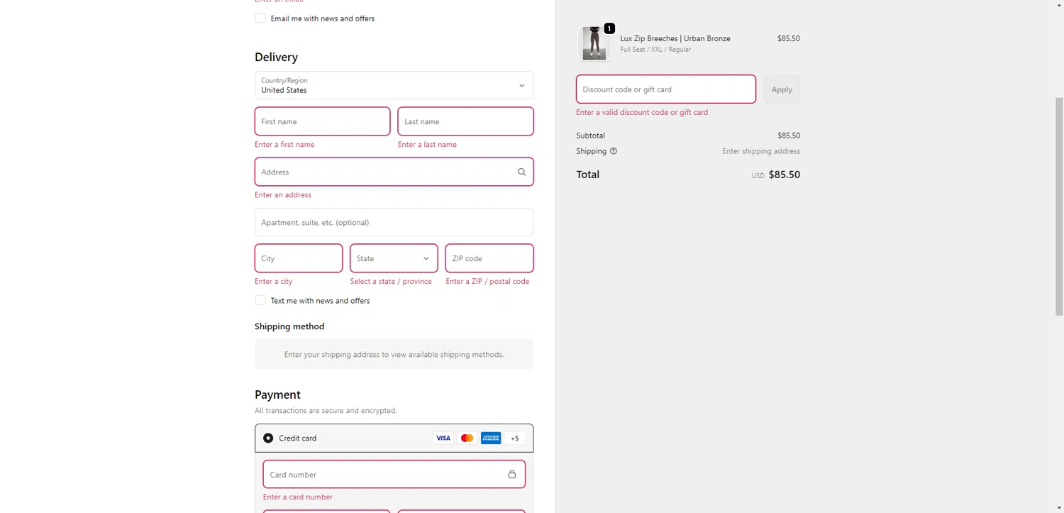 Free Ride Equestrian discount code screenshot showing code RUTHIE applied at Free Ride Equestrian checkout page. Uploaded by SimplyCodes community member PennyRanger8219 on Dec 5, 2025