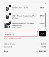 AMOKSPECIAL coupon verification screenshot