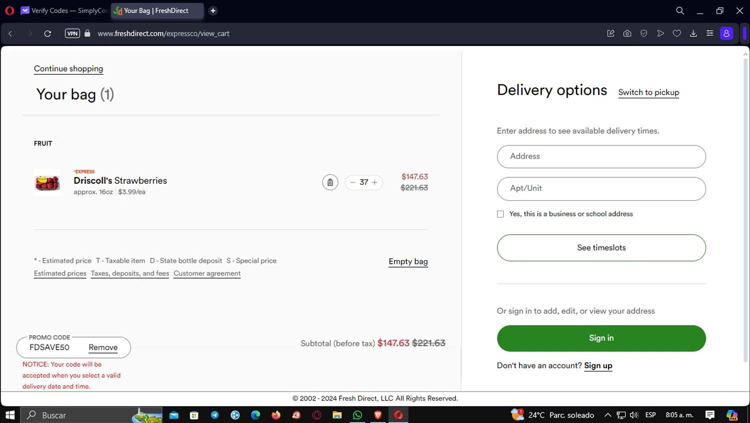Fresh Direct Promo Codes 50 Off January 2025