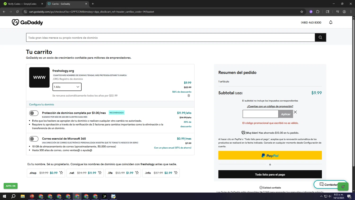 Freshology coupon code screenshot showing code 20-percent-off applied at Freshology checkout page. Uploaded by SimplyCodes community member wwwwwwwwwwwwwwwwwww on Dec 14, 2025