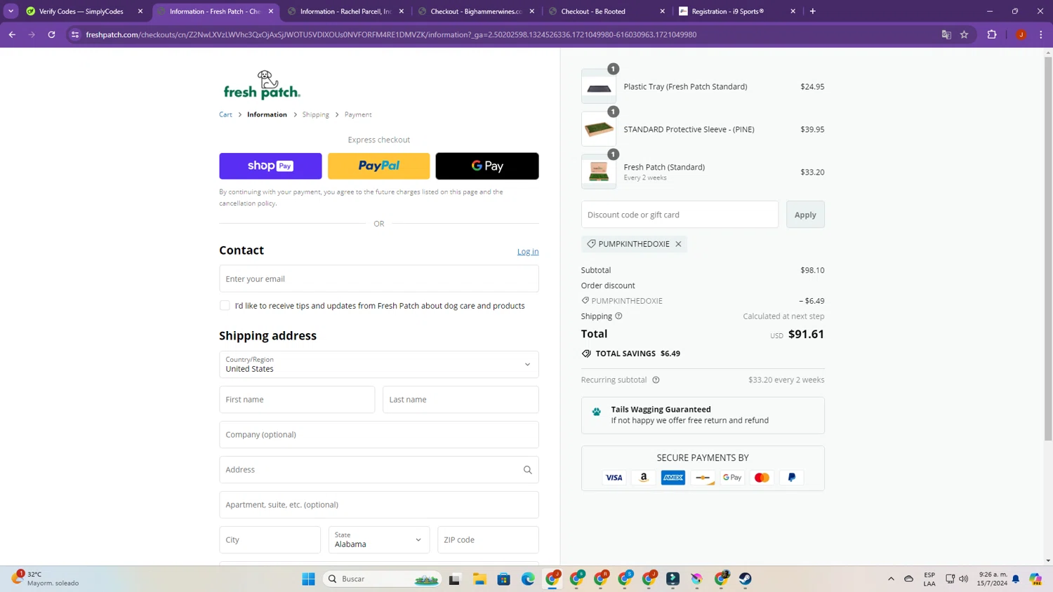 Fresh Patch Promo Codes 20 Off July 2024
