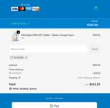 Fresh Pressed Labs coupon verification screenshot