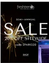 SPARKS20 coupon verification screenshot