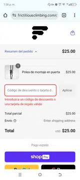 GEEKCLIMBER coupon verification screenshot
