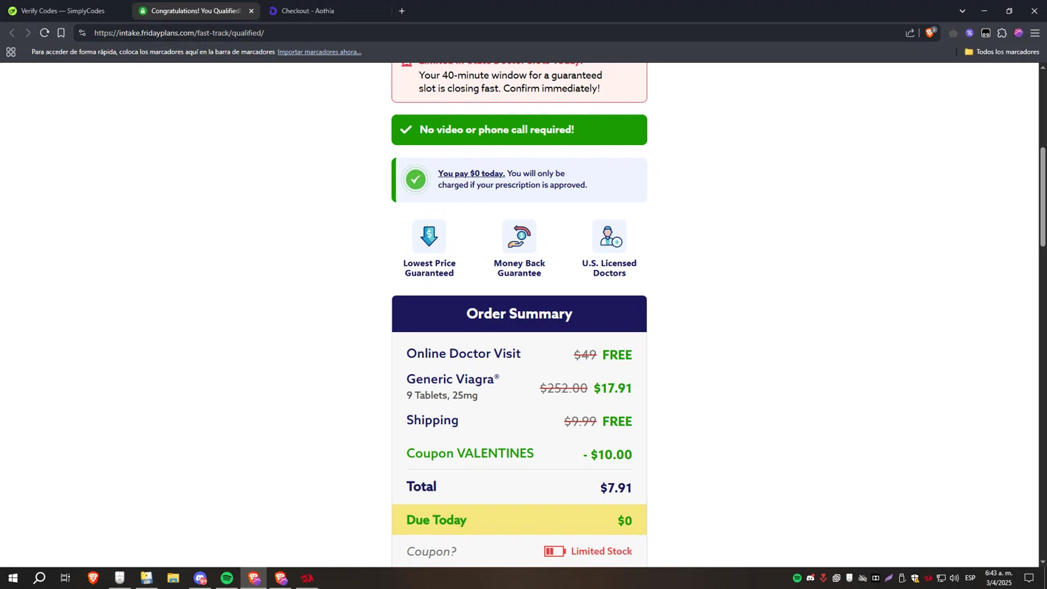 Friday Plans coupon code screenshot showing code XYCSS2 applied at Friday Plans checkout page. Uploaded by SimplyCodes community member CoinHawk6938 on Apr 3, 2025