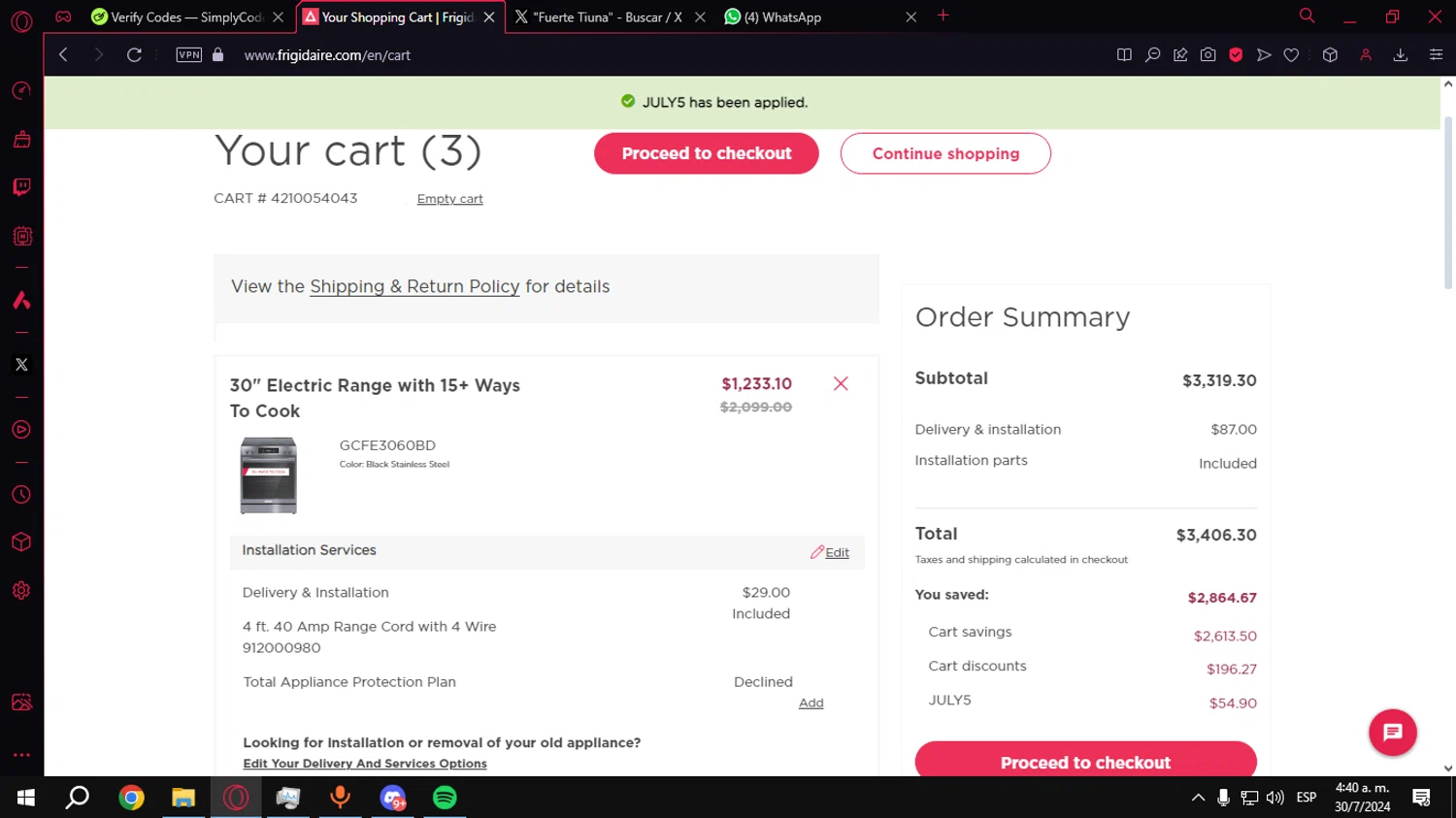 Frigidaire Promo Codes 5 Off September 2024