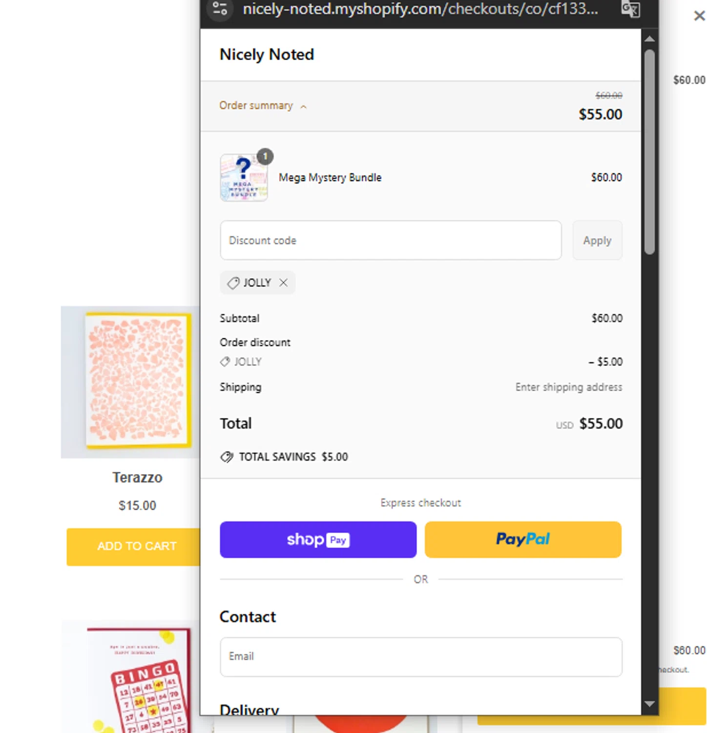 FRMODA checkout page showing FRMODA discount code box | Screenshot taken by SimplyCodes community member on Jul 29, 2025