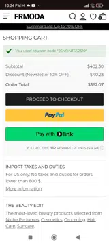 25NSINTSS2510 coupon verification screenshot