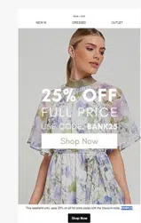 BANK25 coupon verification screenshot