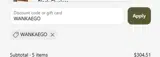 Frodio coupon verification screenshot
