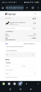 CHRISLANE20 coupon verification screenshot
